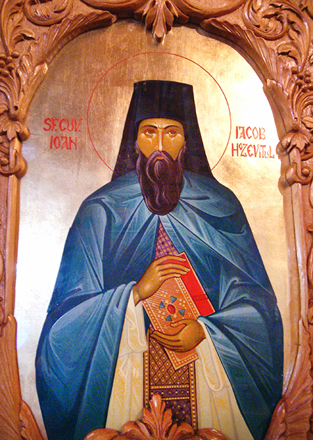 Icoana Sfântului Ioan Iacob Hozevitul